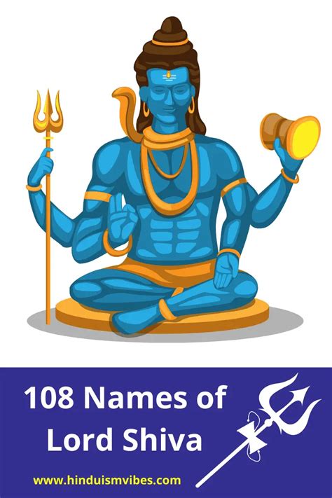 Names of lord shiva 